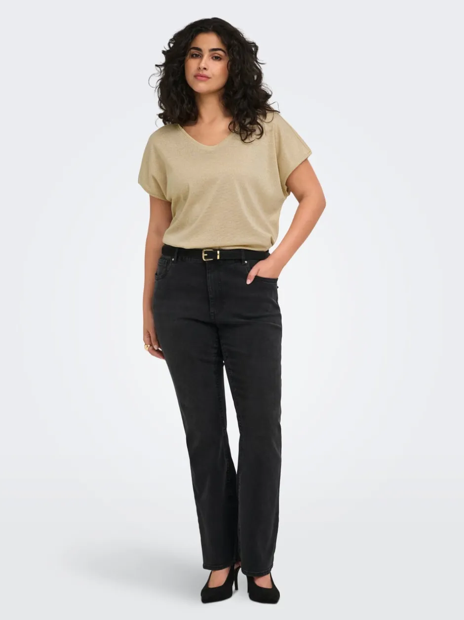 CARSILVERY Top Dame Skjorter
