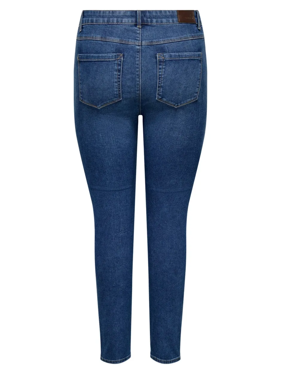 Hot CARSNOW Høj talje Skinny fit Jeans Dame Jeans|Jeans