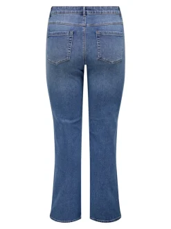 Discount CARSNOW Høj talje Straight fit Jeans Dame Jeans|Jeans