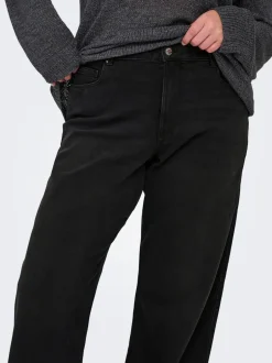 Sale CARSNOW Høj talje Wide leg fit Jeans Dame Jeans|Jeans