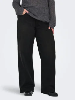 Sale CARSNOW Høj talje Wide leg fit Jeans Dame Jeans|Jeans