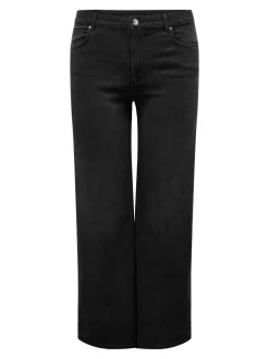 Sale CARSNOW Høj talje Wide leg fit Jeans Dame Jeans|Jeans