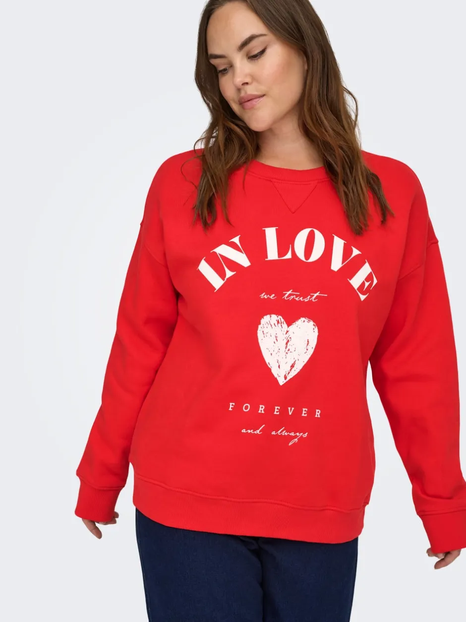 Hot CARSOFIA Sweatshirt Dame Sweatshirts