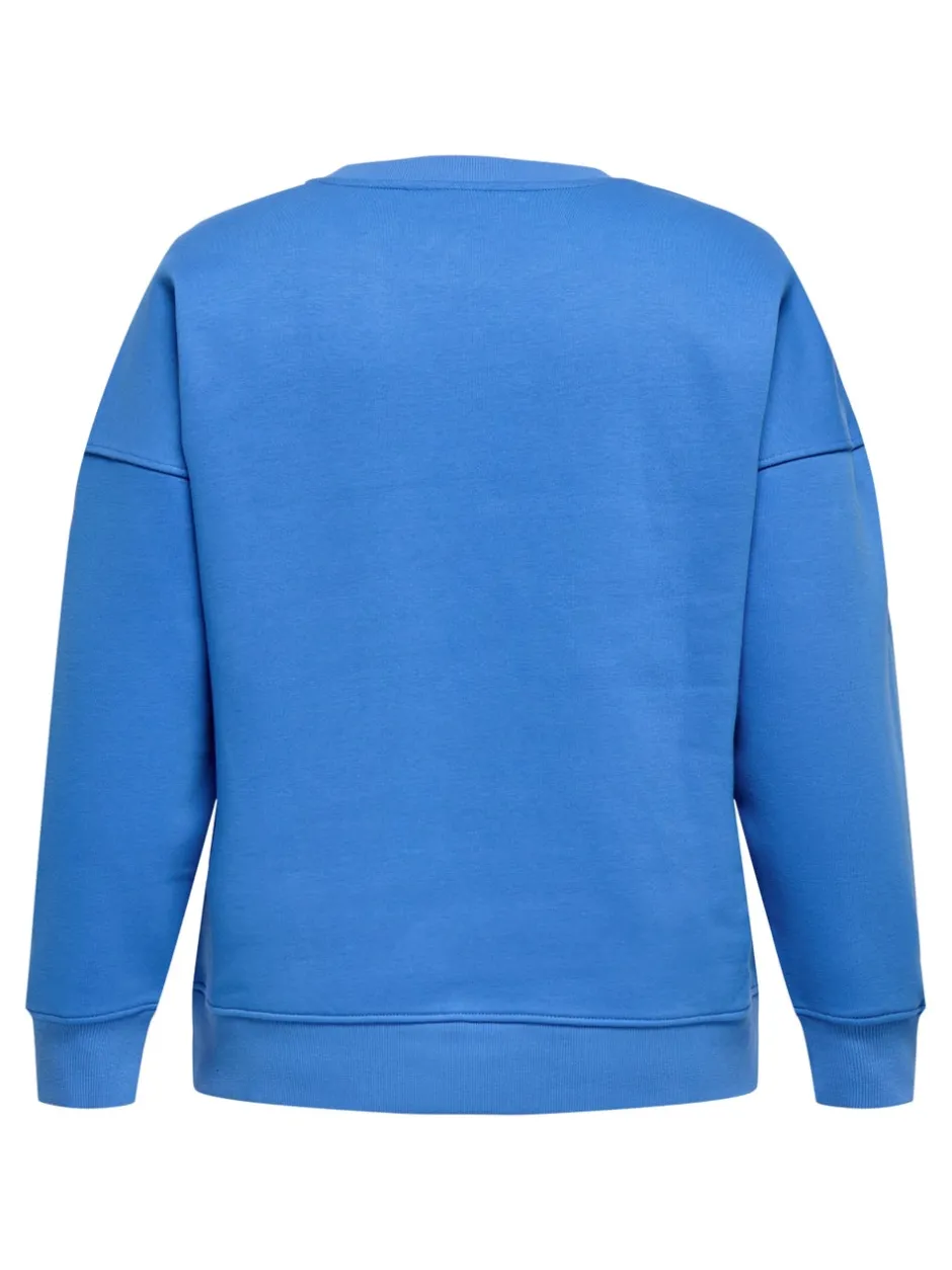 Clearance CARSOFIA Sweatshirt Dame Sweatshirts