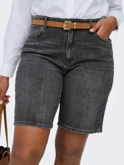 Sale CARSONNY Høj talje Regular fit Denim-shorts Dame Shorts