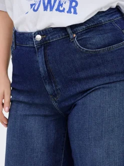 Hot CARSONNY Høj talje Regular fit Denim-shorts Dame Shorts
