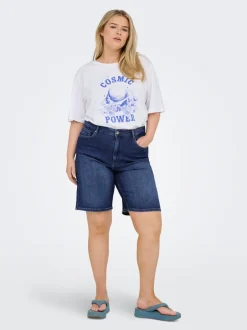 Hot CARSONNY Høj talje Regular fit Denim-shorts Dame Shorts