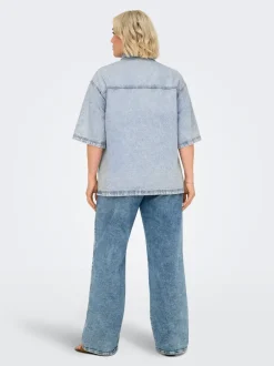 Discount CARSOPHIE Denim-skjorte Dame Double Denim|Skjorter