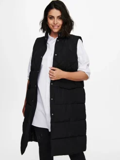 CARSTACY Quiltet vest Dame Jakker Og Frakker