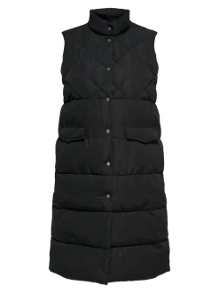 CARSTACY Quiltet vest Dame Jakker Og Frakker