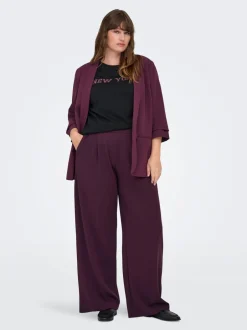 Clearance CARSTILLA Regular fit Bukser i wide fit Dame Bukser