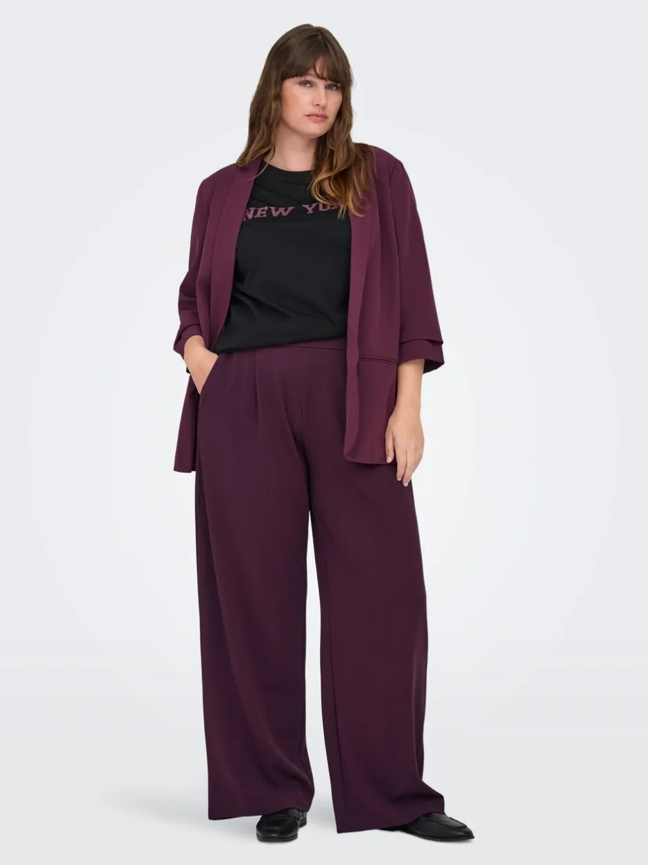 Clearance CARSTILLA Regular fit Bukser i wide fit Dame Bukser