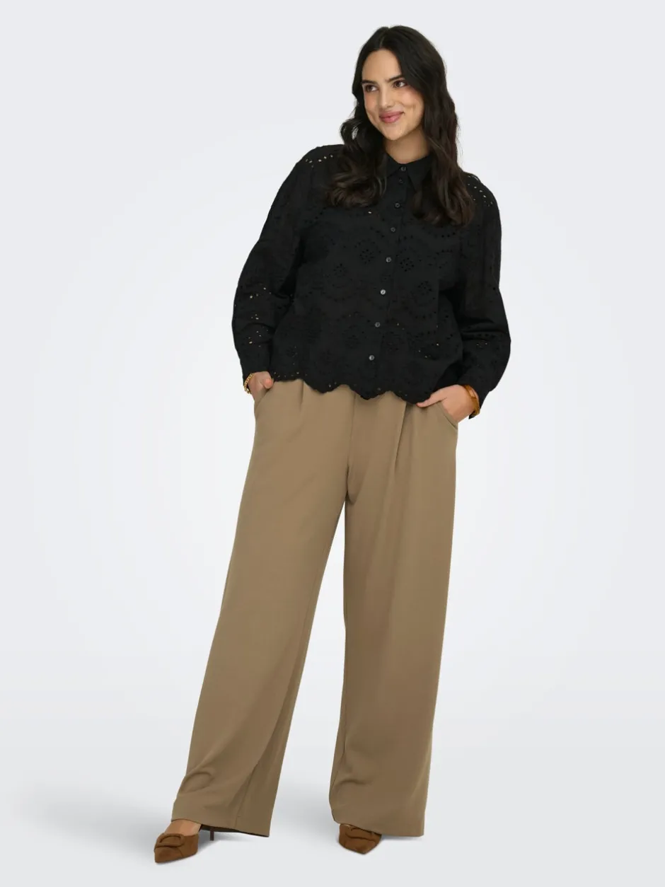 Hot CARSTILLA Regular fit Bukser i wide fit Dame Bukser