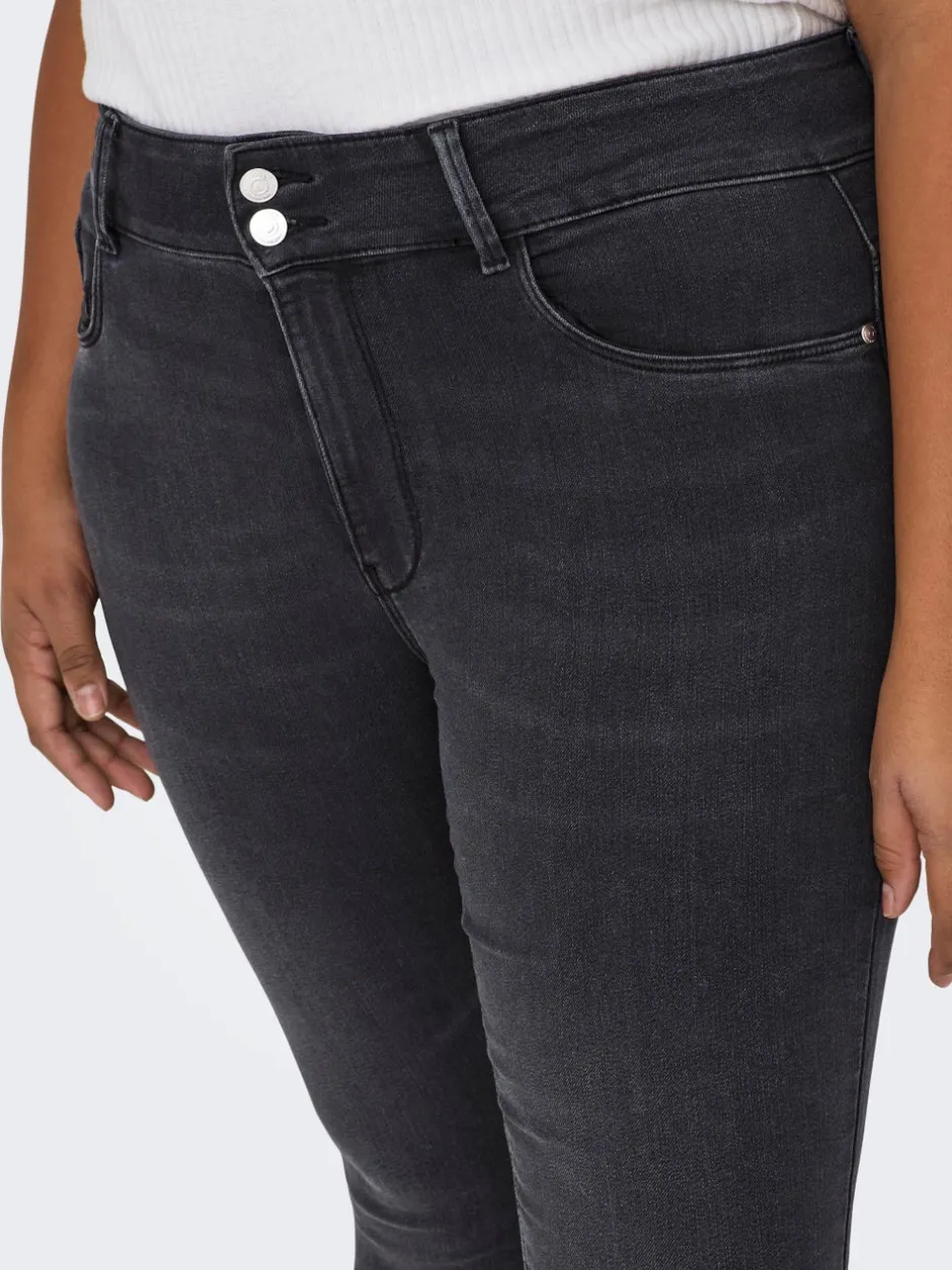 Outlet CARSTORM Høj talje Skinny fit Jeans Dame Jeans|Jeans