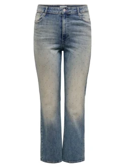 Best CARSUI Høj talje Slim fit Jeans Dame Jeans|Jeans