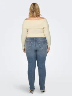 Best CARSUI Høj talje Slim fit Jeans Dame Jeans|Jeans