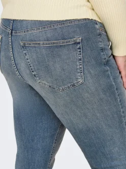 Best CARSUI Høj talje Slim fit Jeans Dame Jeans|Jeans