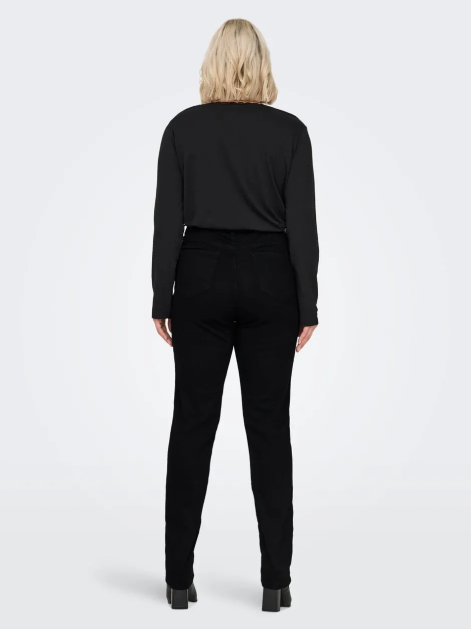 Clearance CARSUI Mellemhøj talje Slim fit Jeans Dame Jeans|Jeans