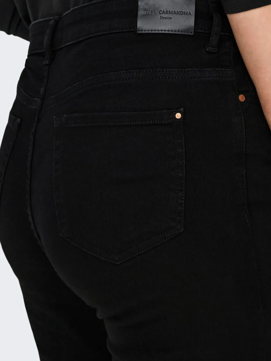 Clearance CARSUI Mellemhøj talje Slim fit Jeans Dame Jeans|Jeans