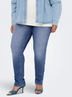Outlet CARSUI Mellemhøj talje Slim fit Jeans Dame Jeans|Jeans