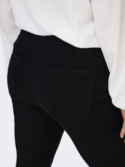Outlet CARTHUNDER Mellemhøj talje Skinny fit Jeans Dame Jeans|Jeans