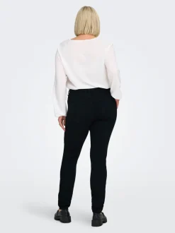 Outlet CARTHUNDER Mellemhøj talje Skinny fit Jeans Dame Jeans|Jeans