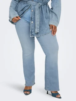 Hot CARTHUNDER Mellemhøj talje Skinny fit Jeans Dame Jeans|Jeans