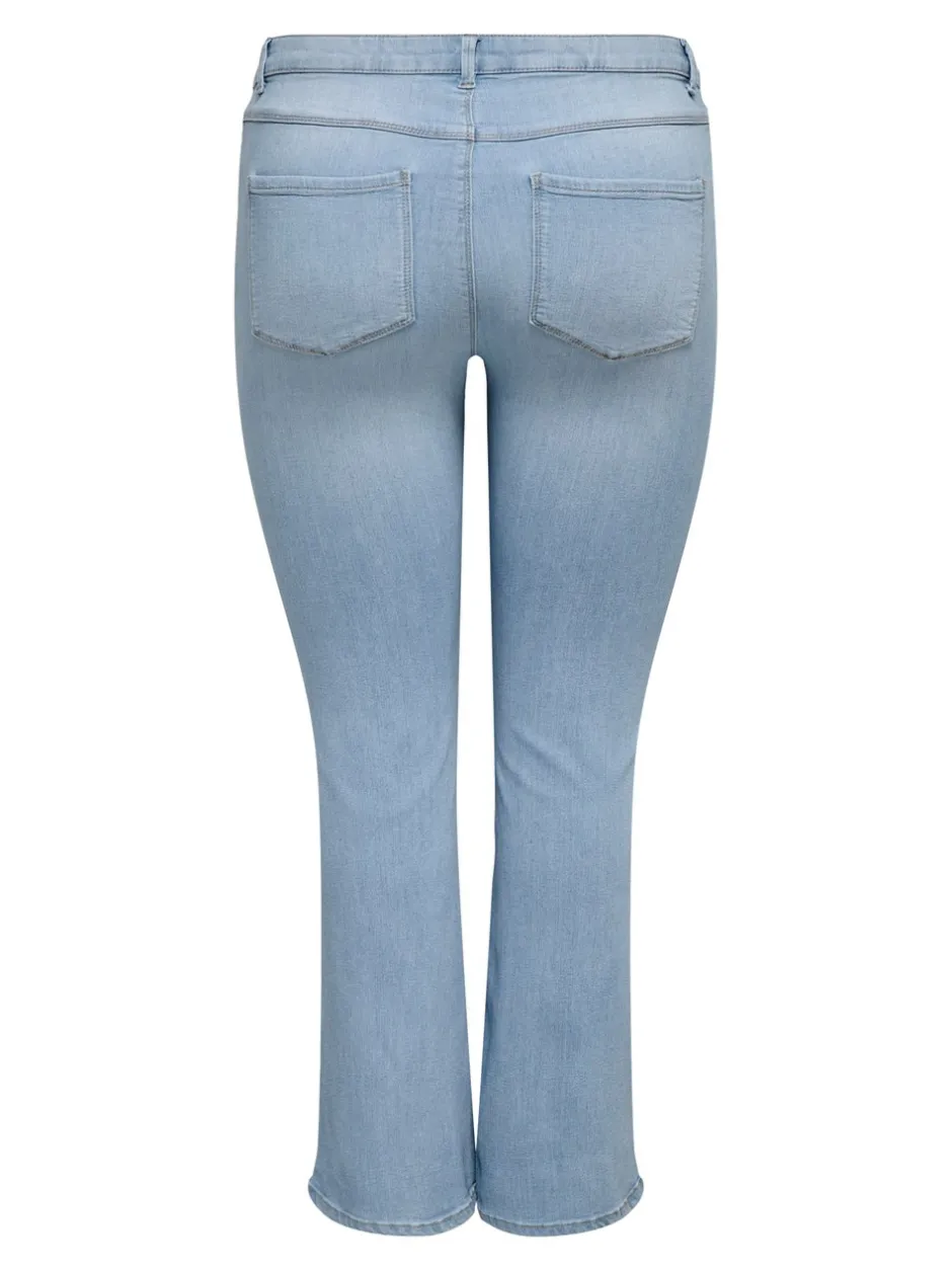 Hot CARTHUNDER Mellemhøj talje Skinny fit Jeans Dame Jeans|Jeans