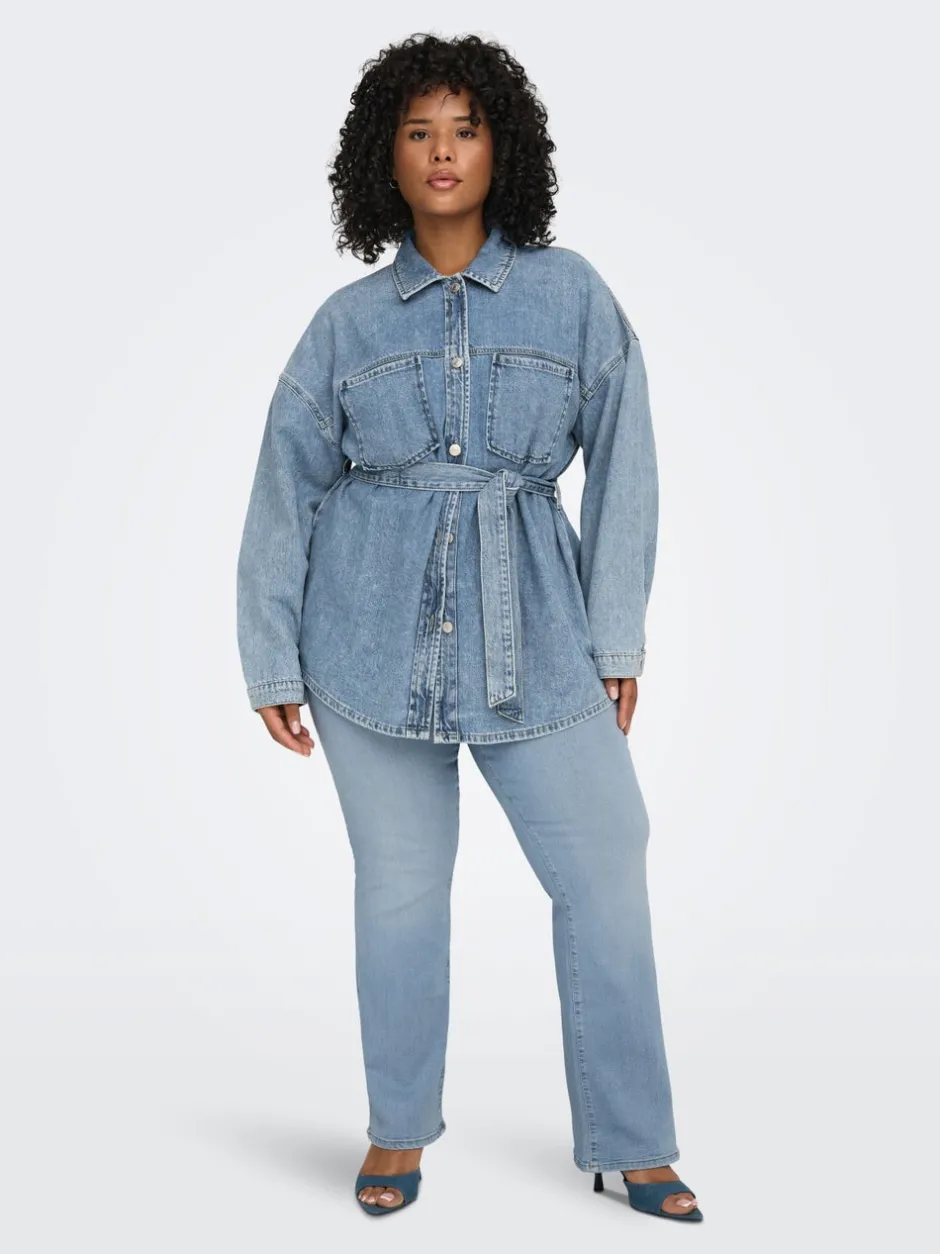 Hot CARTHUNDER Mellemhøj talje Skinny fit Jeans Dame Jeans|Jeans