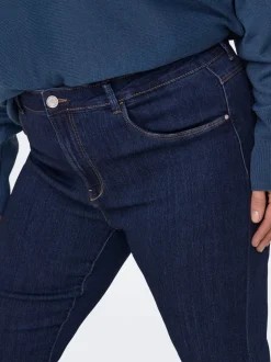 CARTHUNDER Mellemhøj talje Flared fit Jeans Dame Jeans|Jeans