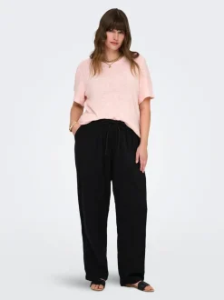 Sale CARTHYRA Comfort fit Bukser i wide fit Dame Bukser