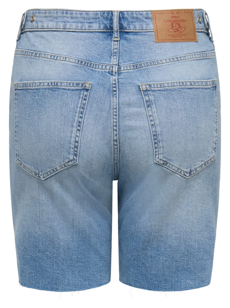 Hot CARTOKYO Høj talje Regular fit Denim-shorts Dame Shorts