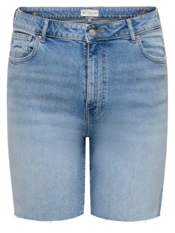 Hot CARTOKYO Høj talje Regular fit Denim-shorts Dame Shorts