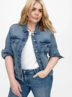 Online CARWESPA Denimjakke Dame Jakker Og Frakker|Double Denim