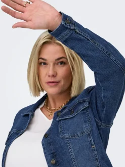 CARWESPA Denimjakke Dame Jakker Og Frakker|Double Denim