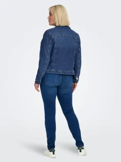CARWESPA Denimjakke Dame Jakker Og Frakker|Double Denim