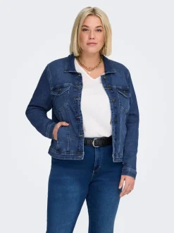CARWESPA Denimjakke Dame Jakker Og Frakker|Double Denim