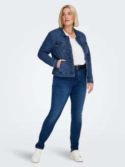CARWESPA Denimjakke Dame Jakker Og Frakker|Double Denim