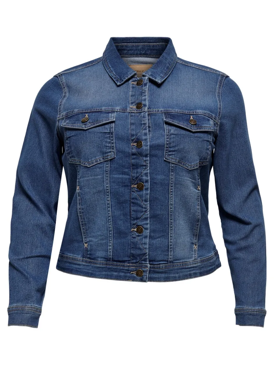 CARWESPA Denimjakke Dame Jakker Og Frakker|Double Denim