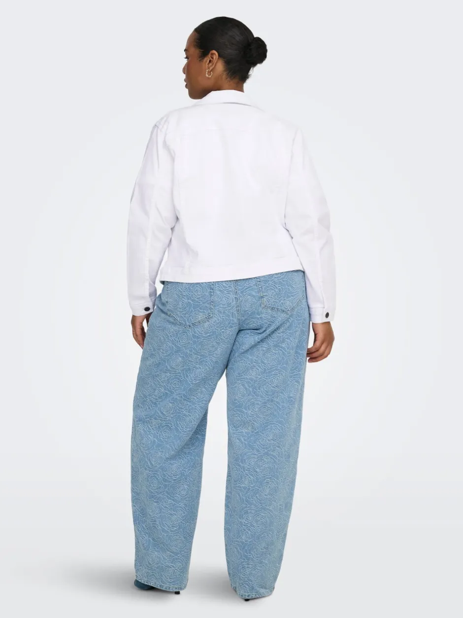 CARWESPA Denimjakke Dame Jakker Og Frakker|Double Denim