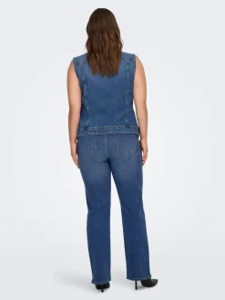 Sale CARWESPA Trench waistcoat Dame Jakker Og Frakker|Double Denim