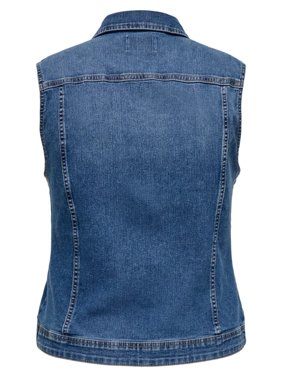Sale CARWESPA Trench waistcoat Dame Jakker Og Frakker|Double Denim