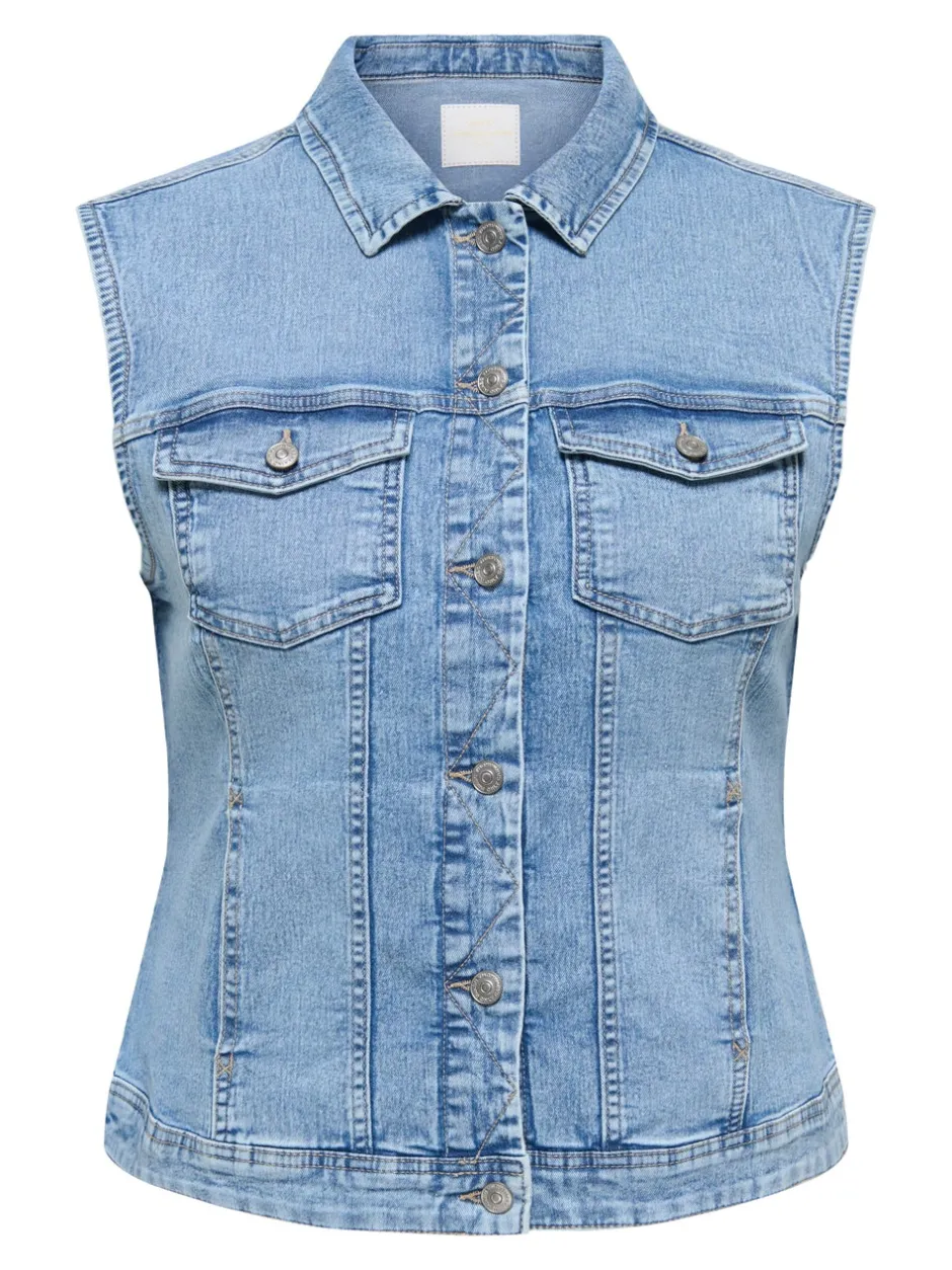 CARWESPA Trench waistcoat Dame Jakker Og Frakker|Double Denim