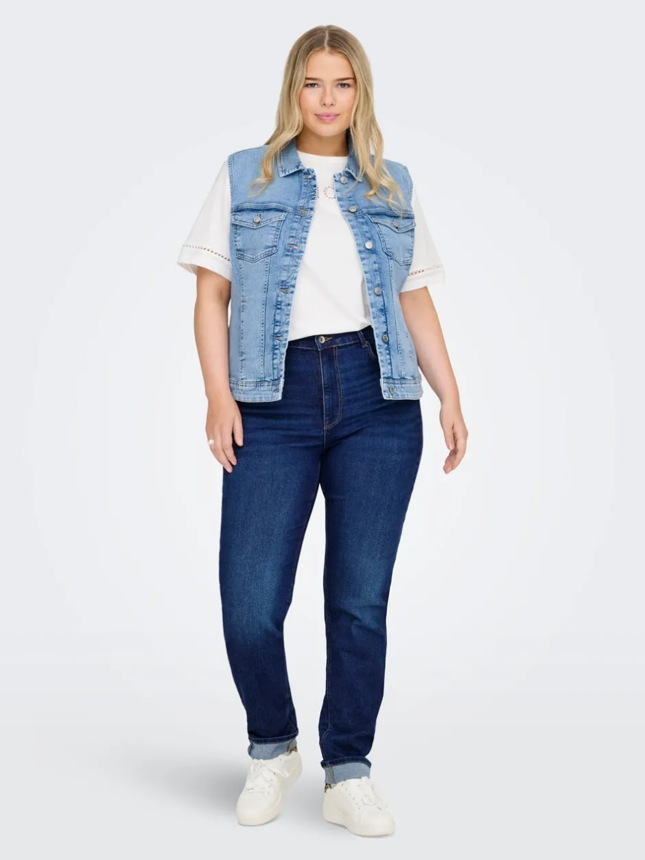 CARWESPA Trench waistcoat Dame Jakker Og Frakker|Double Denim