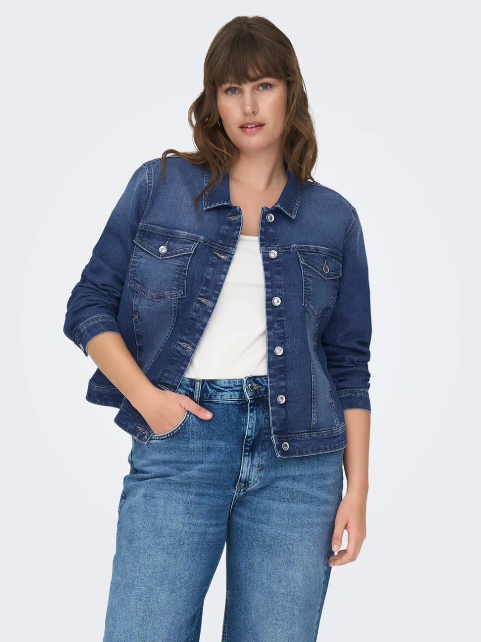 Discount CARWESTA Denimjakke Dame Jakker Og Frakker|Double Denim