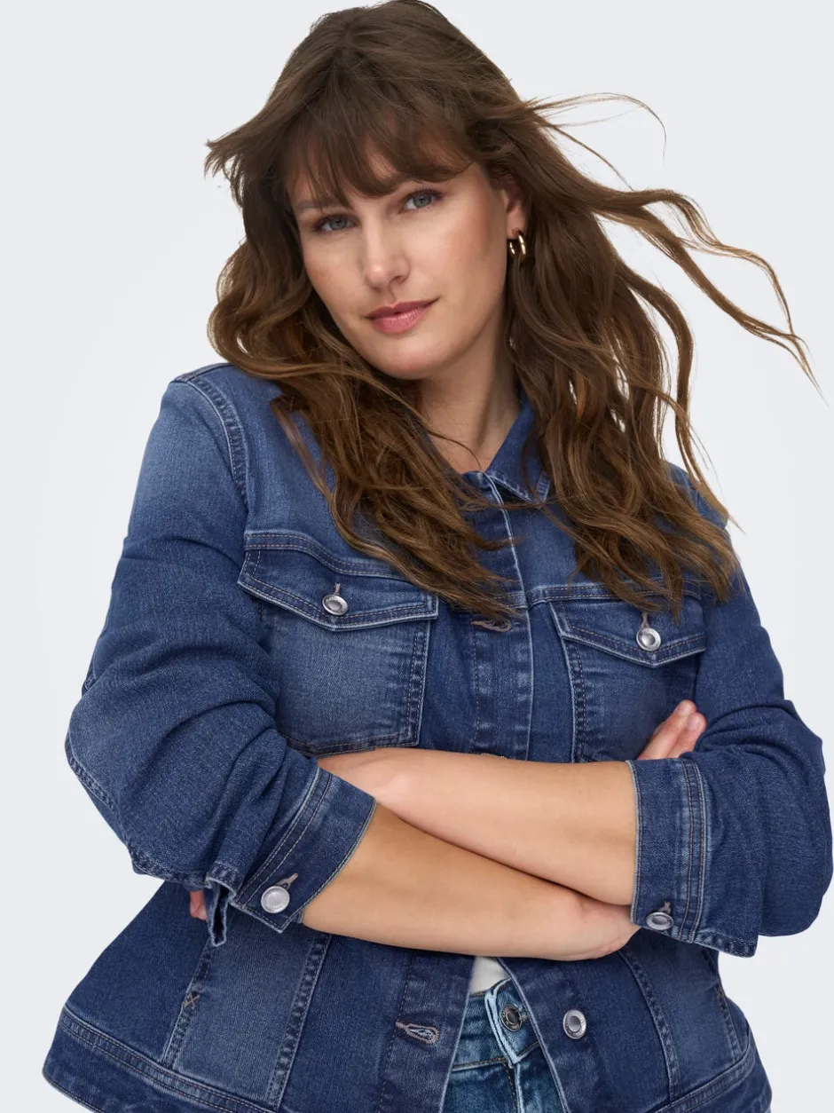 Discount CARWESTA Denimjakke Dame Jakker Og Frakker|Double Denim