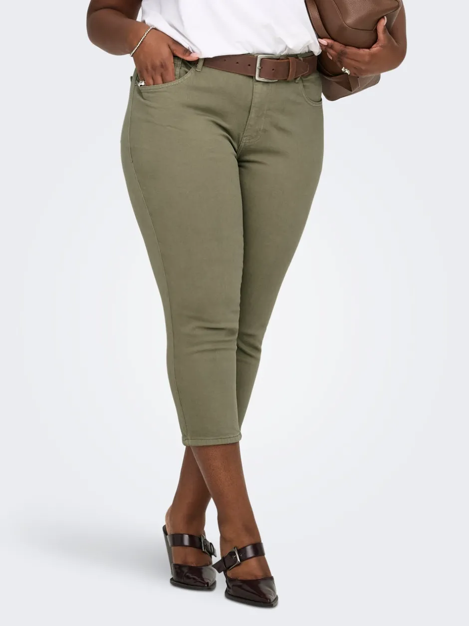Discount CARWILLY Cropped fit Cropped Jeans Dame Jeans|Jeans