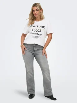 Best CARWILLY Flared fit Jeans Dame Jeans|Jeans