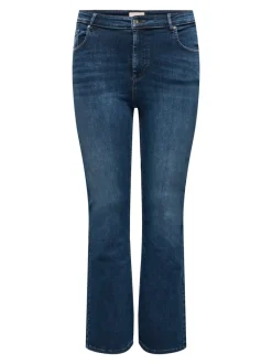 Outlet CARWILLY Høj talje Flared fit Jeans Dame Jeans|Jeans