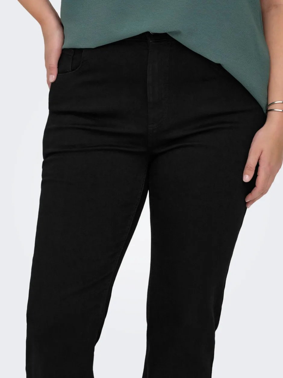 Sale CARWILLY Høj talje Flared fit Jeans Dame Jeans|Jeans